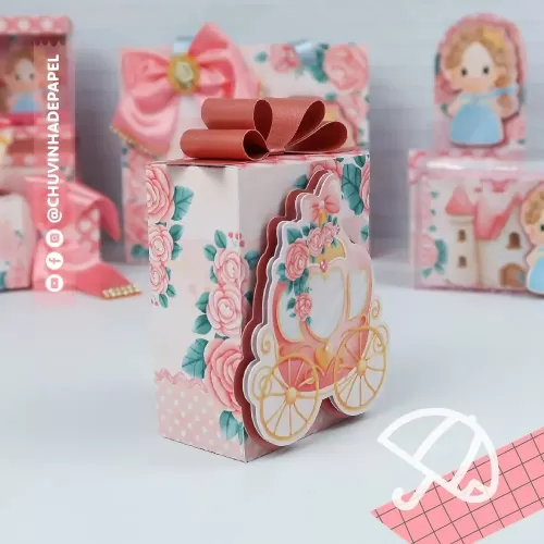 Arquivo de Corte – Kit de Festa – Princesa – Chuvinha De Papel