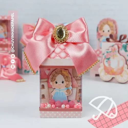 Arquivo de Corte – Kit de Festa – Princesa – Chuvinha De Papel