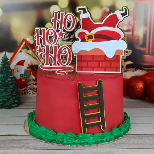 Arquivo de Corte TOPOS DE BOLO NATAL – Chuvinha de Papel