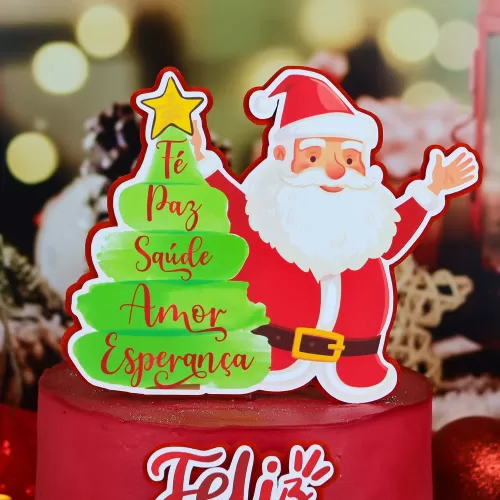 Arquivo de Corte TOPOS DE BOLO NATAL – Chuvinha de Papel