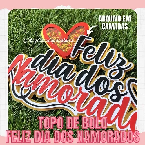 Arquivos De Corte – Topo Feliz Dia Dos Namorados – Dicas De Papelaria