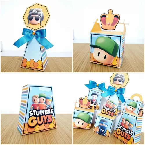 Arquivos de corte com arte para Festa STUMBLE GUYS – Mimos Digitais