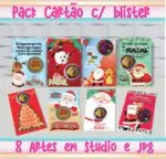 Arquivos de corte para lembranças de natal kit 01