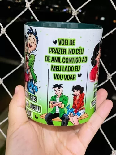 Arte Avulsa Caneca – A Primeira Vez – Turma da Mônica Teen (Caneca Criativa)