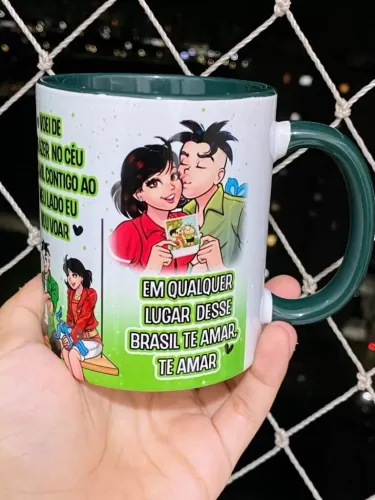 Arte Avulsa Caneca – A Primeira Vez – Turma da Mônica Teen (Caneca Criativa)