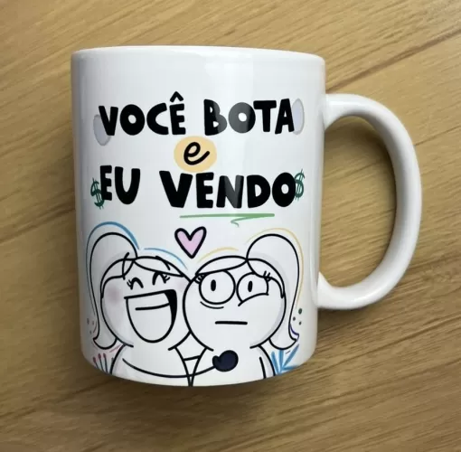 Arte Avulsa Caneca – Amiga Ovo