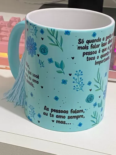 Arte Avulsa Para Caneca – Mãe Eu Quero Que Você Saiba – Caneca Criativa