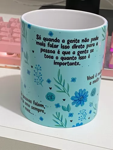 Arte Avulsa Para Caneca – Mãe Eu Quero Que Você Saiba – Caneca Criativa