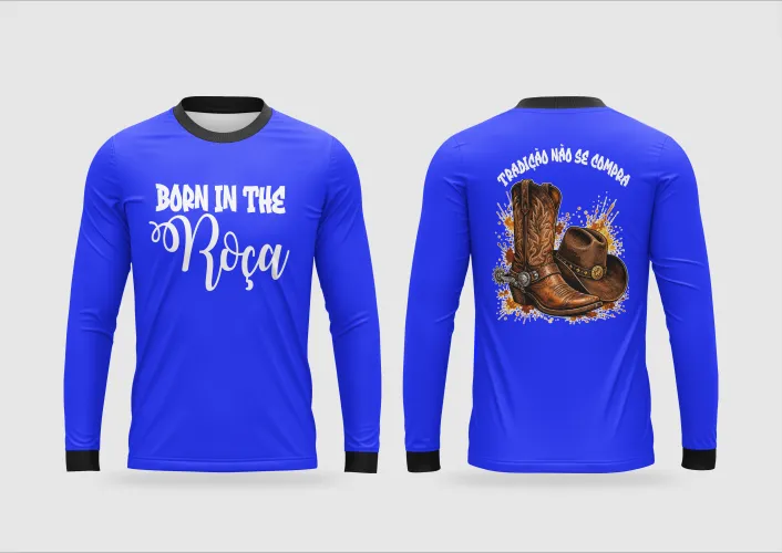 Arte pronta para camisa country tradicao nao se compra bota chapeu formato CDR CorelDraw com varias cores