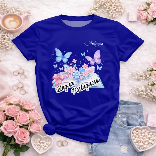 Arte pronta para camisa de lingua portuguesa borboletas formato CDR CorelDraw com varias cores