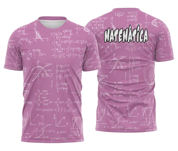 Arte pronta para camisa nerd de matematica em formato CDR CorelDraw