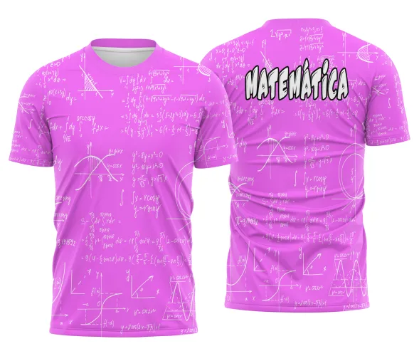 Arte pronta para camisa nerd de matematica em formato CDR CorelDraw