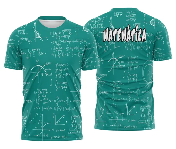 Arte pronta para camisa nerd de matematica em formato CDR CorelDraw
