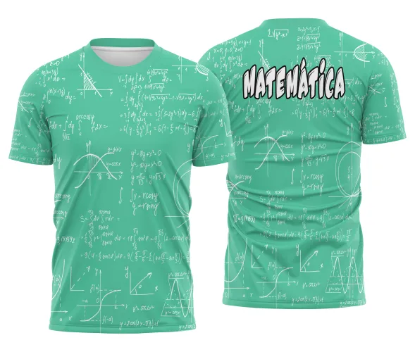 Arte pronta para camisa nerd de matematica em formato CDR CorelDraw