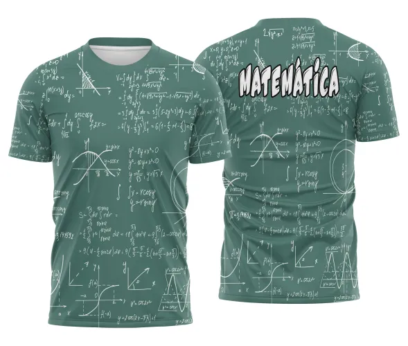 Arte pronta para camisa nerd de matematica em formato CDR CorelDraw
