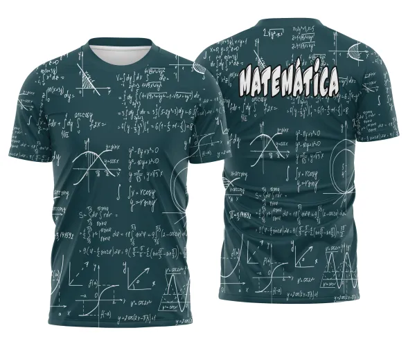 Arte pronta para camisa nerd de matematica em formato CDR CorelDraw