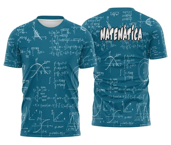 Arte pronta para camisa nerd de matematica em formato CDR CorelDraw