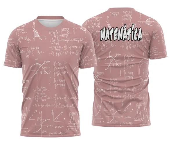Arte pronta para camisa nerd de matematica em formato CDR CorelDraw