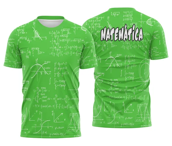 Arte pronta para camisa nerd de matematica em formato CDR CorelDraw