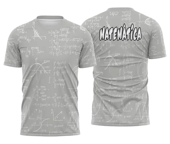 Arte pronta para camisa nerd de matematica em formato CDR CorelDraw