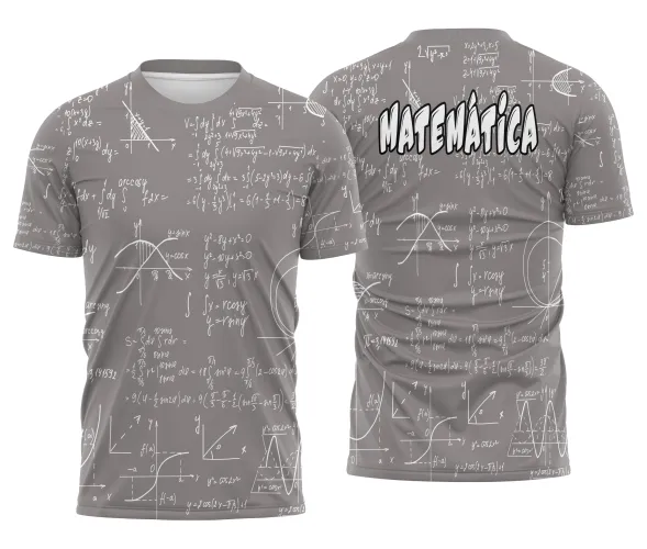 Arte pronta para camisa nerd de matematica em formato CDR CorelDraw