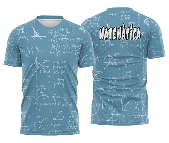 Arte pronta para camisa nerd de matematica em formato CDR CorelDraw