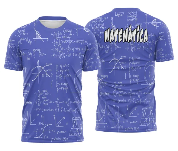 Arte pronta para camisa nerd de matematica em formato CDR CorelDraw
