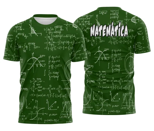 Arte pronta para camisa nerd de matematica em formato CDR CorelDraw