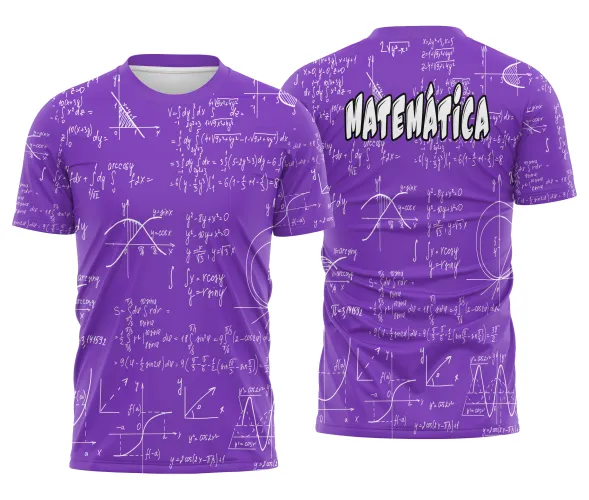 Arte pronta para camisa nerd de matematica em formato CDR CorelDraw