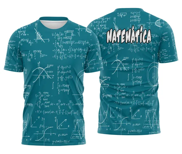 Arte pronta para camisa nerd de matematica em formato CDR CorelDraw