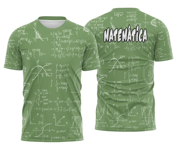 Arte pronta para camisa nerd de matematica em formato CDR CorelDraw