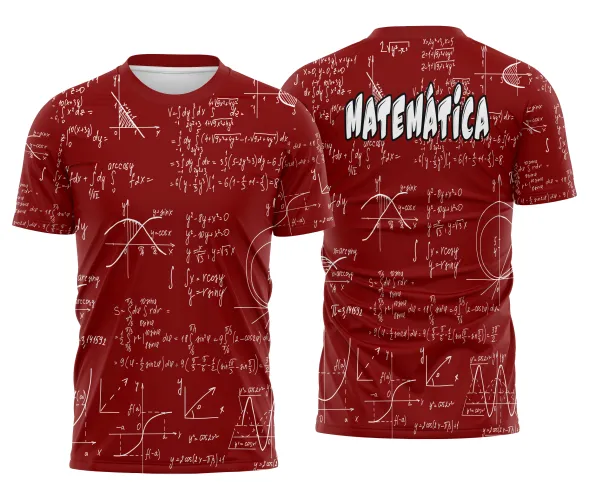Arte pronta para camisa nerd de matematica em formato CDR CorelDraw