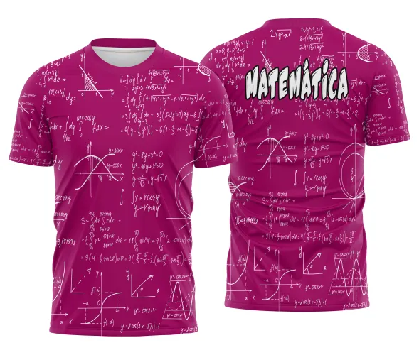 Arte pronta para camisa nerd de matematica em formato CDR CorelDraw