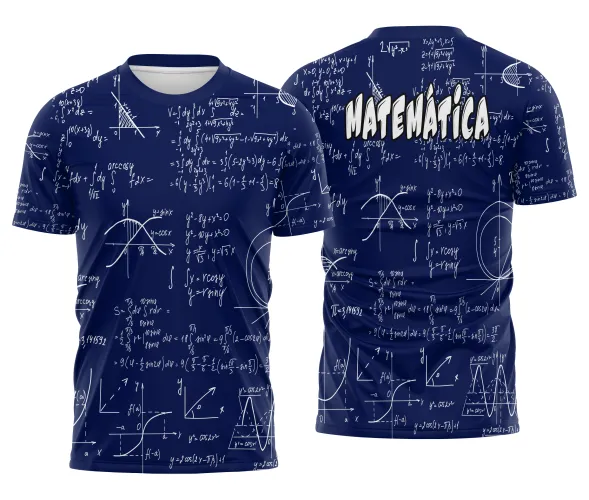 Arte pronta para camisa nerd de matematica em formato CDR CorelDraw
