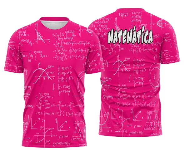 Arte pronta para camisa nerd de matematica em formato CDR CorelDraw