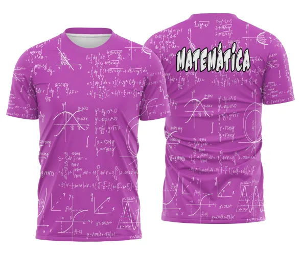 Arte pronta para camisa nerd de matematica em formato CDR CorelDraw