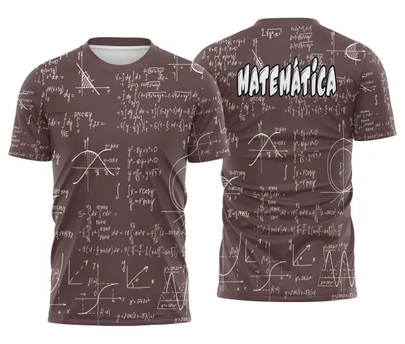 Arte pronta para camisa nerd de matematica em formato CDR CorelDraw