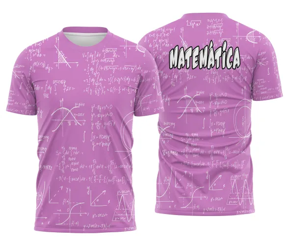 Arte pronta para camisa nerd de matematica em formato CDR CorelDraw