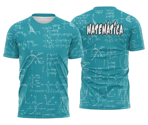 Arte pronta para camisa nerd de matematica em formato CDR CorelDraw