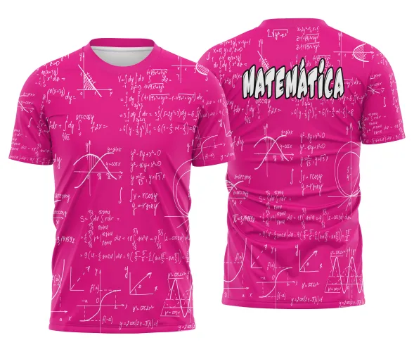 Arte pronta para camisa nerd de matematica em formato CDR CorelDraw