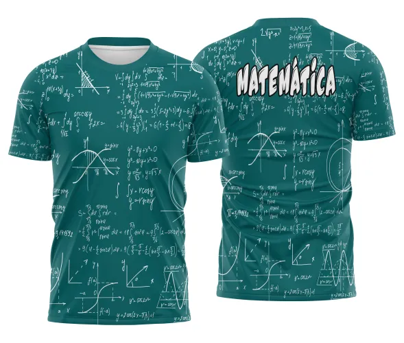 Arte pronta para camisa nerd de matematica em formato CDR CorelDraw