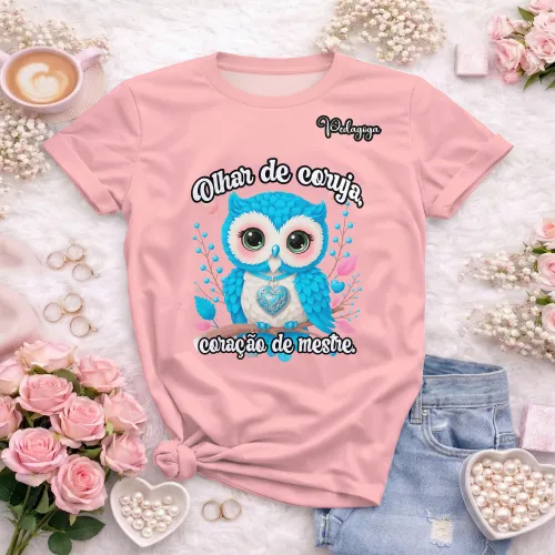 Arte pronta para camisa de pedagogia educacao formato CDR CorelDraw com varias cores
