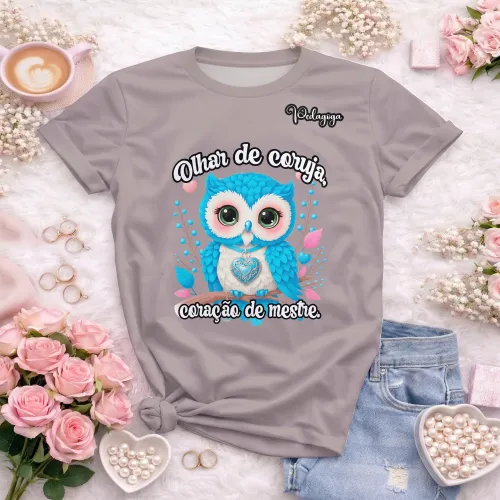 Arte pronta para camisa de pedagogia educacao formato CDR CorelDraw com varias cores