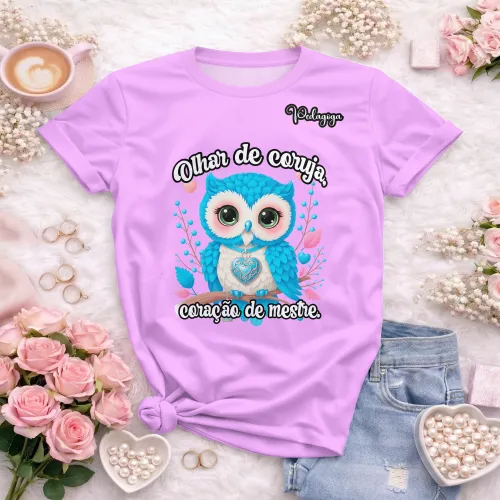 Arte pronta para camisa de pedagogia educacao formato CDR CorelDraw com varias cores