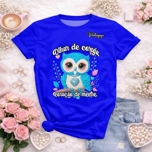 Arte pronta para camisa de pedagogia educacao formato CDR CorelDraw com varias cores