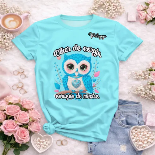 Arte pronta para camisa de pedagogia educacao formato CDR CorelDraw com varias cores