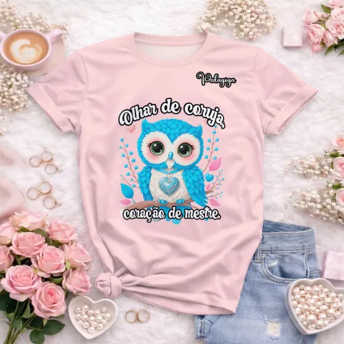 Arte pronta para camisa de pedagogia educacao formato CDR CorelDraw com varias cores