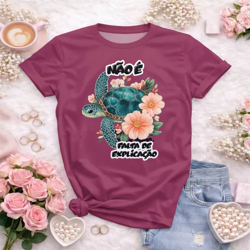 Arte pronta para camisa professora estudantil tartaruga falta de explicacao formato CDR CorelDraw com varias cores