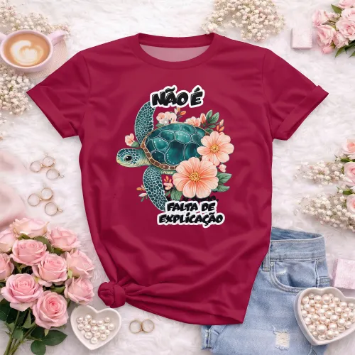 Arte pronta para camisa professora estudantil tartaruga falta de explicacao formato CDR CorelDraw com varias cores