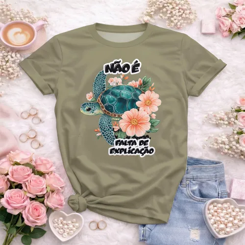 Arte pronta para camisa professora estudantil tartaruga falta de explicacao formato CDR CorelDraw com varias cores